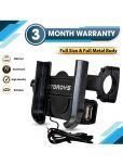 Otoroys Universal Bike Mount Holder Verson 2.0 Metal Body 360 Degree Bike Mobile Holder (Black)