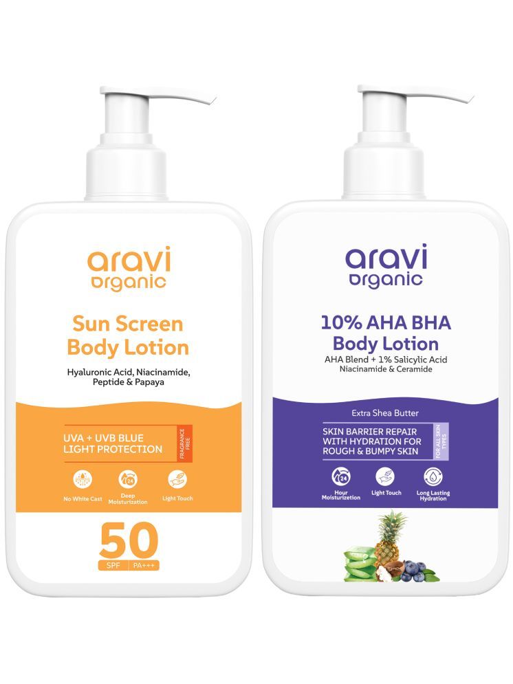     			Aravi Organic Anti-Aging Lotion For All Skin Type 400 ml ( Pack of 2 )