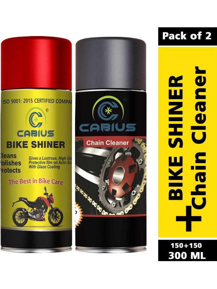     			CABIUS Bike Lubricants and Body Polish Spray chain cleaner with bike shiner Chain Oil (300 ml)