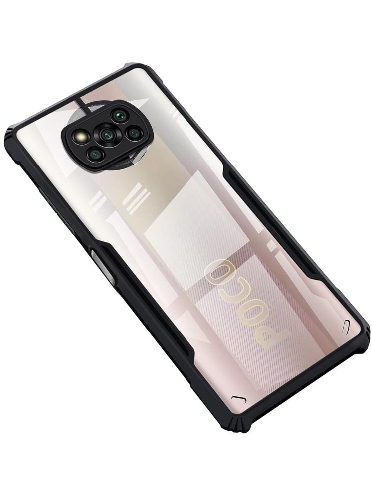     			Case Vault Covers Hybrid Covers Compatible For Polycarbonate Poco X3 Pro ( )