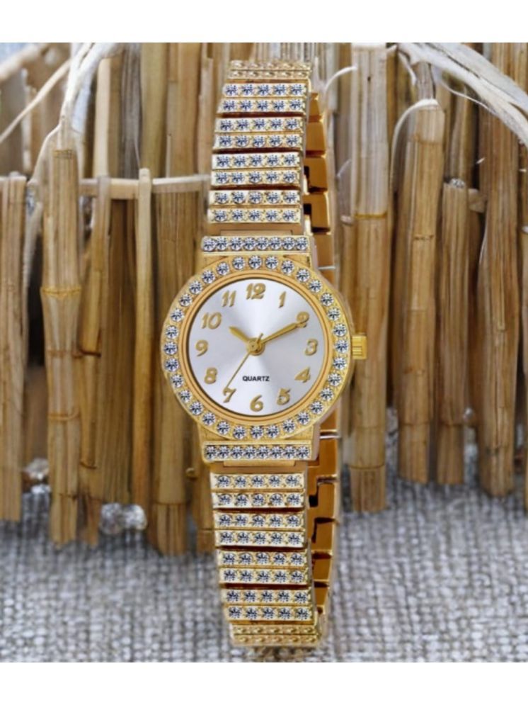     			Cosmic Gold Metal Analog Womens Watch