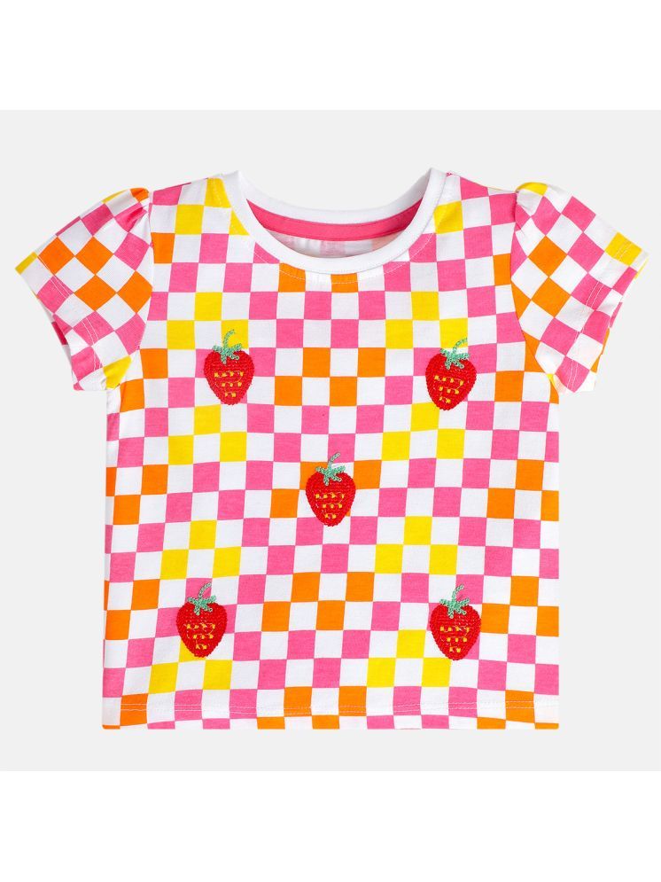     			MINI KLUB Pack of 1 Baby Girls Cotton Top ( Pink )