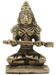 Neo Classic Brass Annapoorna Devi Idol ( 7.5 cm )