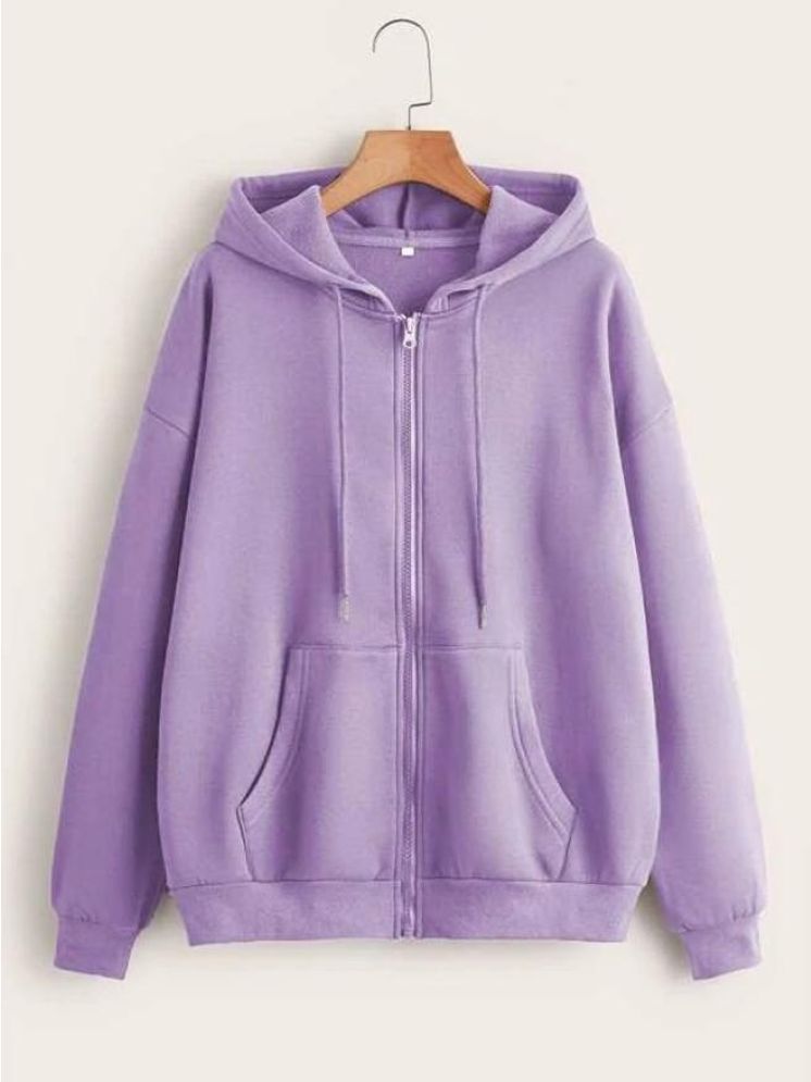     			ACENTEO Fleece Hooded Men's Sweatshirt - Purple ( Pack of 1 )