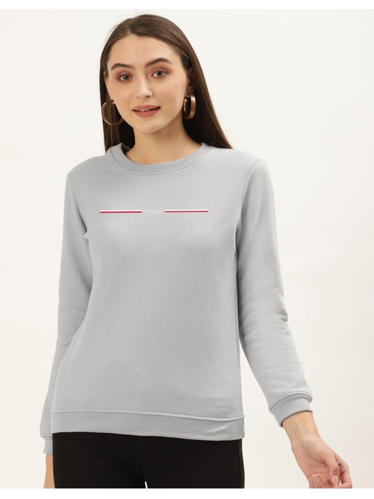     			Calm Down Fleece Women's Non Zippered Sweatshirt ( Grey )