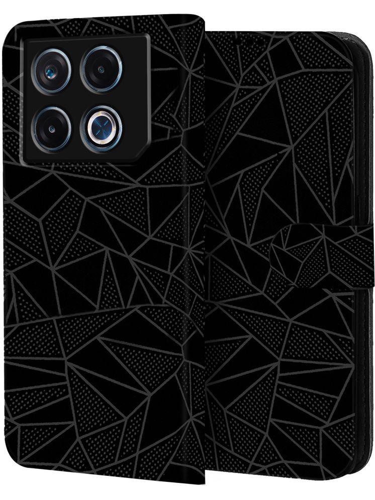     			Knotyy Black Flip Cover Artificial Leather Compatible For Infinix GT 20 Pro 5G ( Pack of 1 )