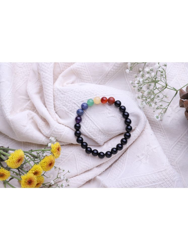     			Yogii 7 Chakra Black Tourmaline Bracelet (Pack of 1)