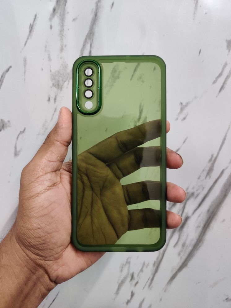     			ZAMN Silicon Soft cases Compatible For Silicon Samsung Galaxy A50 ( )