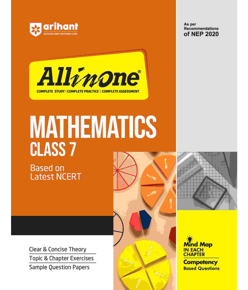     			Arihant All In One CBSE Mathematics Class 7th | For CBSE Exams 2025 | Based On Latest NCERT