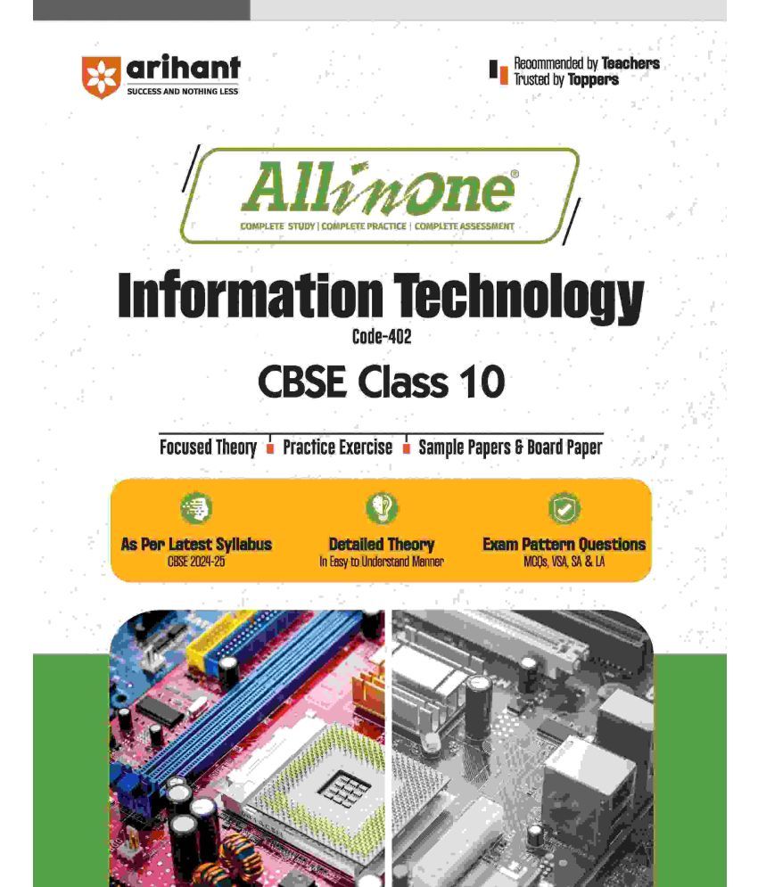     			Arihant All In One CBSE Information Technology Class 10th | For CBSE Exams 2025