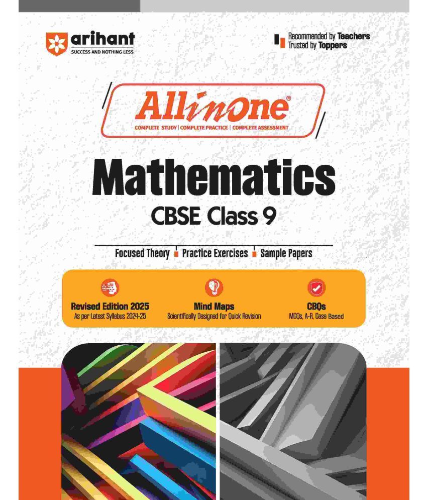     			Arihant All In One CBSE Mathematics Class 9th | For CBSE Exams 2025 | Revised Edition 2025