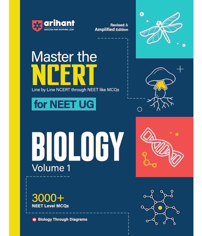     			Arihant Master The NCERT for NEET UG 2025 Biology (Volume-1) | 3000+ MCQ I Revised Edition