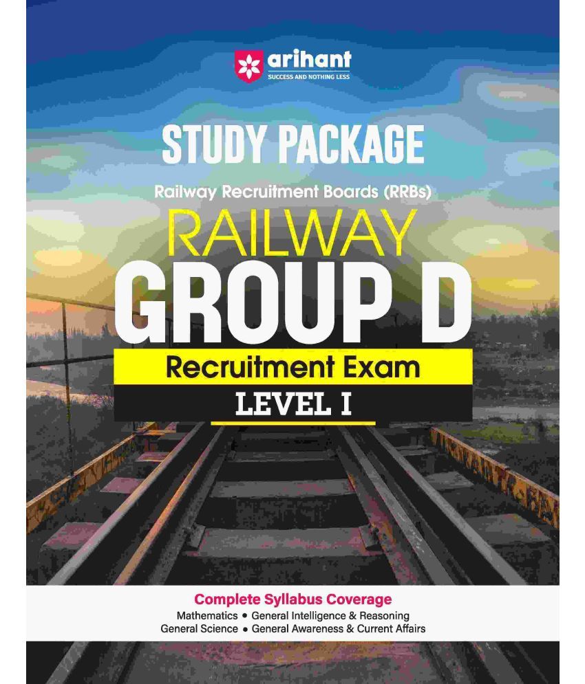     			Arihant Railway Group-D (Level - I ) Exam | Study Package | English Medium