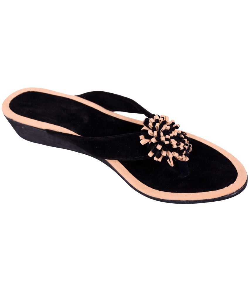     			PM Traders Black Women's Flats