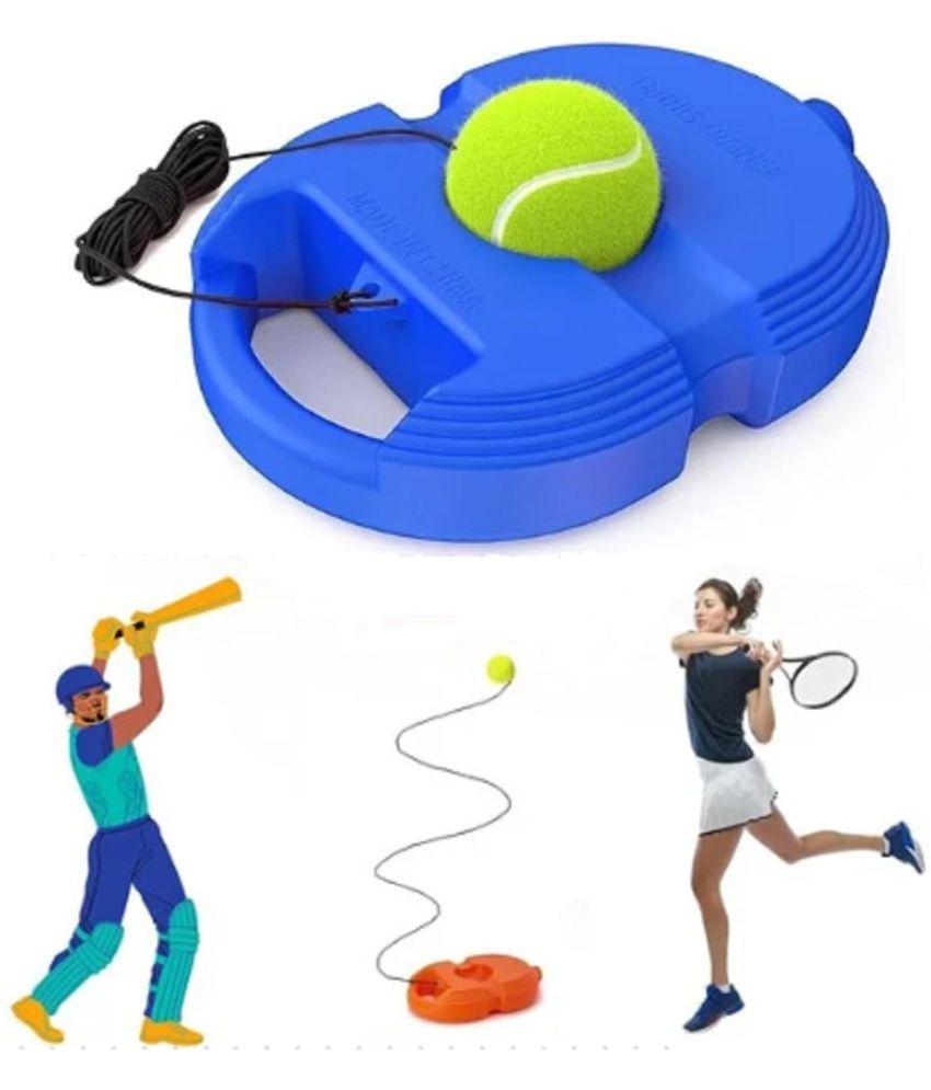     			Adbeni Solo Tennis Trainer Rebound Ball Set with String | Portable Self-Practice Training Equipment for Kids & Adults | Durable Ball & Cord for Skill Improvement | Ideal for Beginners