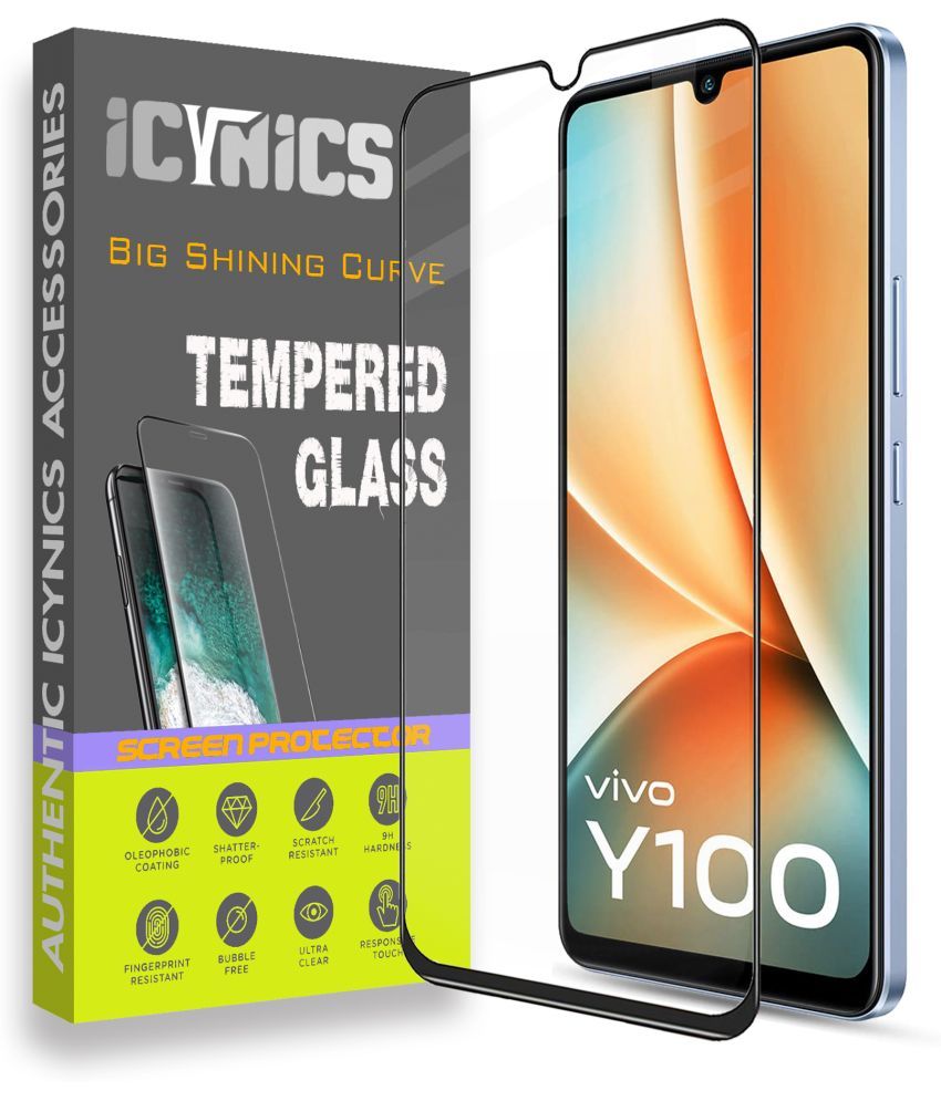     			Icynics Tempered Glass Compatible For vivo Y100 5G ( Pack of 1 )