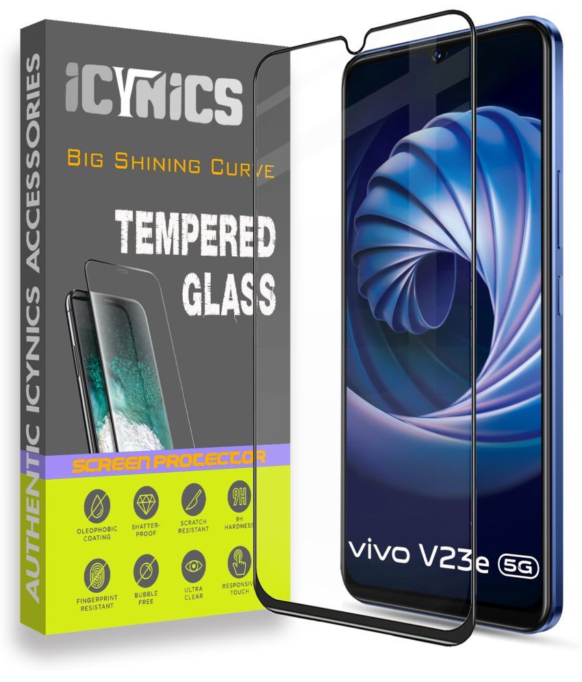     			Icynics Tempered Glass Compatible For Vivo V23E 5G ( Pack of 1 )