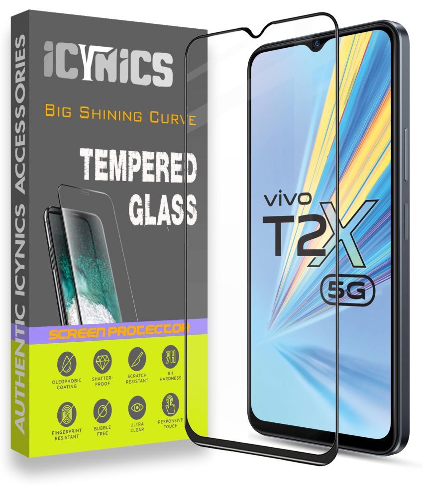     			Icynics Tempered Glass Compatible For Vivo T2x 5G ( Pack of 1 )