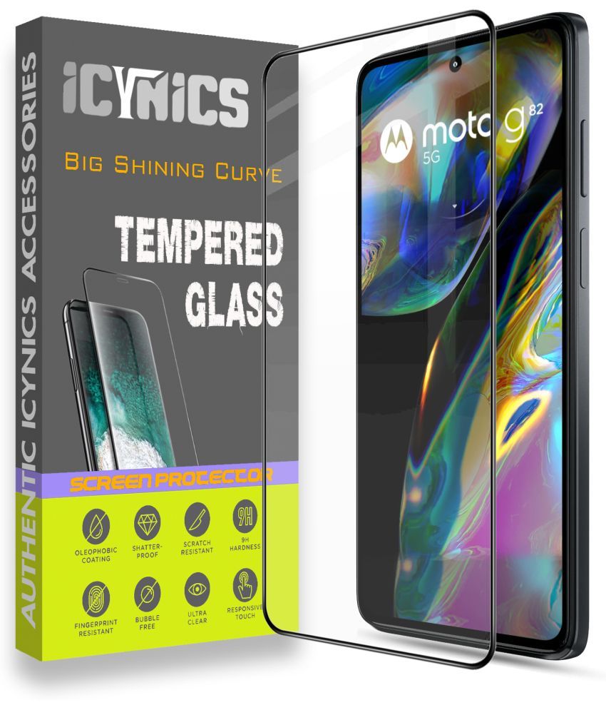     			Icynics Tempered Glass Compatible For Motorola Moto G82 ( Pack of 1 )