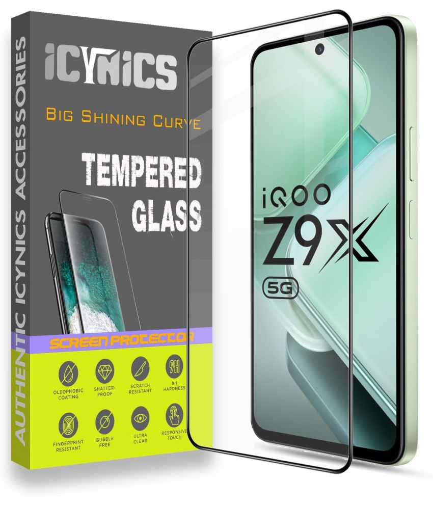     			Icynics Tempered Glass Compatible For iQOO Z9x 5G ( Pack of 1 )