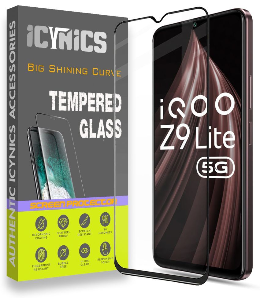     			Icynics Tempered Glass Compatible For iQOO Z9 Lite 5G ( Pack of 1 )