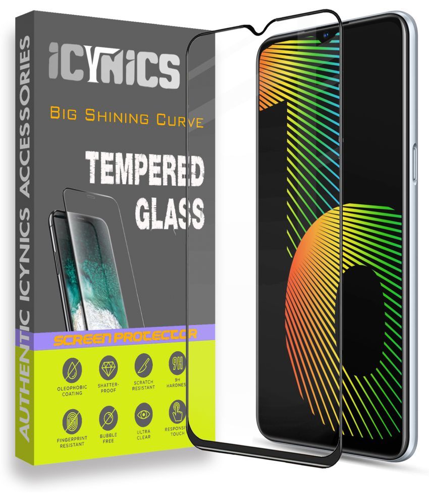     			Icynics Tempered Glass Compatible For Realme Narzo 10 ( Pack of 1 )