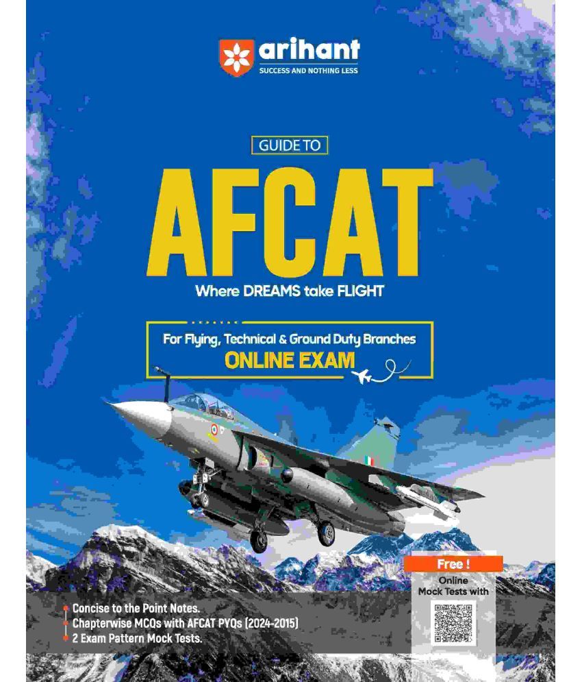     			Arihant AFCAT Online Exam | Study Guide | English Medium