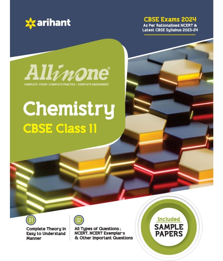     			Arihant All In One Class 11th Chemistry for CBSE Exam�2024