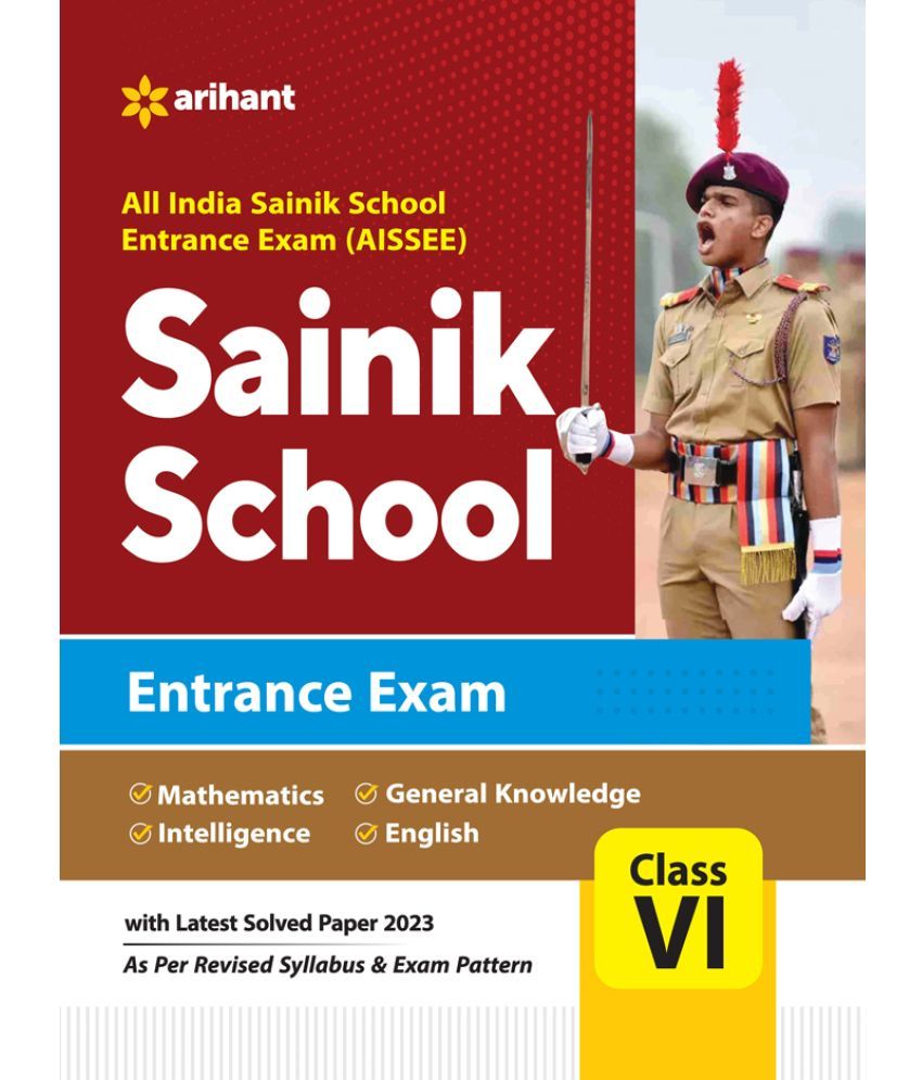     			Sainik School Entrance Exam Class VI English Arihant