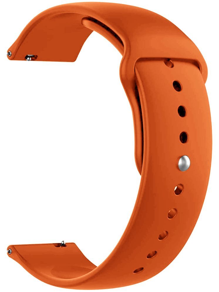     			ACM Watch Strap Silicone Belt 22mm compatible with Nervfit Atomic Smartwatch Sports Band Orange