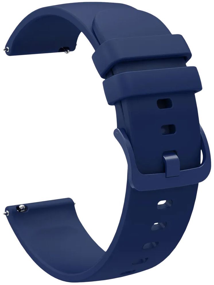     			ACM Watch Strap Silicone Belt 22mm compatible with Cultsport Ranger Xr Ultra Smartwatch Color Hook Band Blue