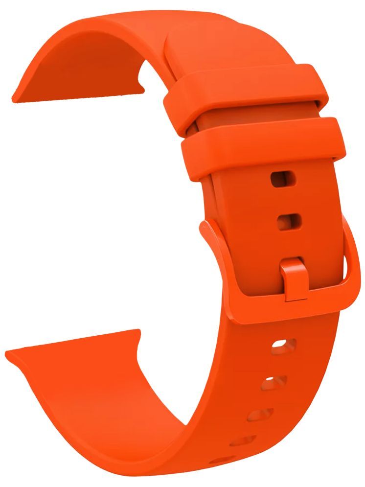     			ACM Watch Strap Slide Silicone Belt compatible with Wisme Ws10 Ultra Smartwatch Color Hook Band Orange