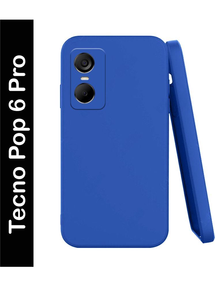     			Knotyy Plain Cases Compatible For Silicon Tecno Pop 6 Pro ( Pack of 1 )