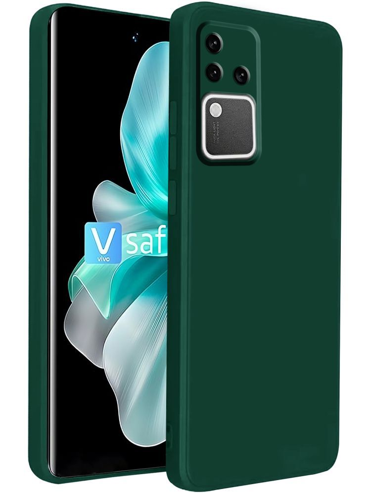     			Knotyy Plain Cases Compatible For Silicon vivo V30 Pro 5G ( Pack of 1 )