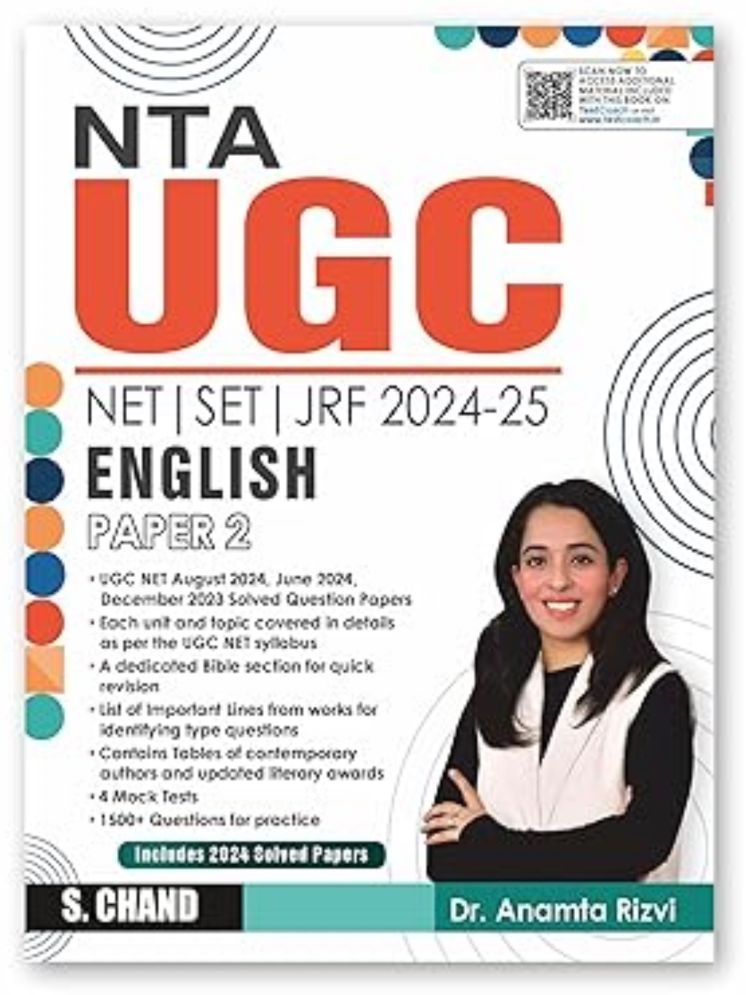     			NTA UGC NET Paper 2 Book 2025 English Literature 1500+ Practice Question Bank | 4 Mock Tests | Detailed Solutions