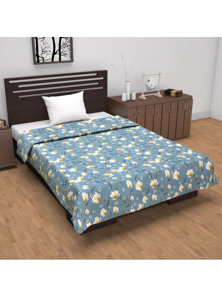     			DIVINE CASA Cotton Floral Single Bed Dohar - ( )