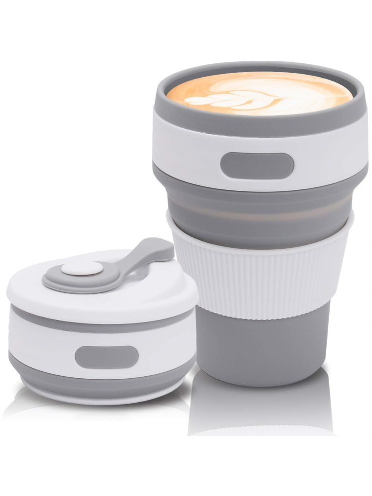     			GLOWELL COFFEE CUP Plastic Coffee Mug 350 mL ( Pack of 1 )