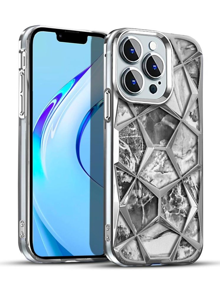     			Shining Stars Bumper Cases Compatible For Silicon Apple iPhone 14 Pro ( Pack of 1 )