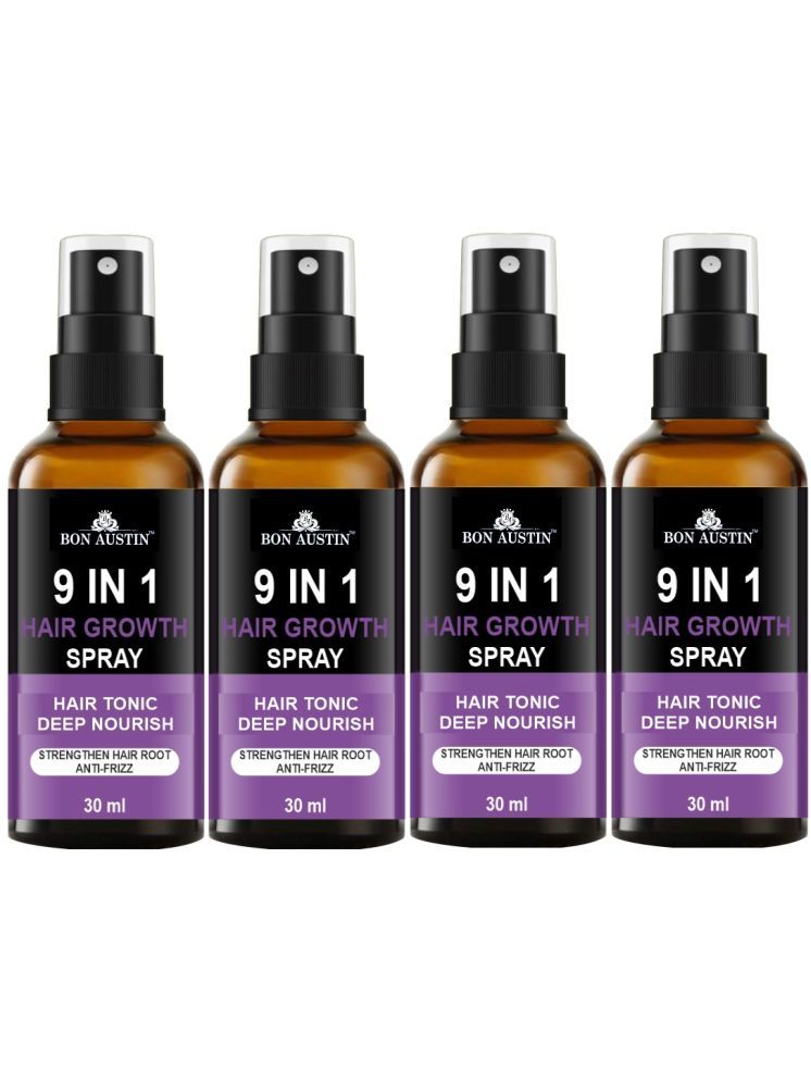     			Bon Austin 9in1 HairGrowthSpray Hair Serum 30 mL Pack of 4