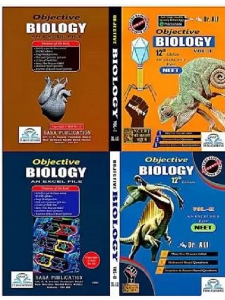     			Dr. Ali Objective Biology For NEET 2023-2024 (12th Edition) (Set Of 2) Perfect Paperback – 4 February 2024