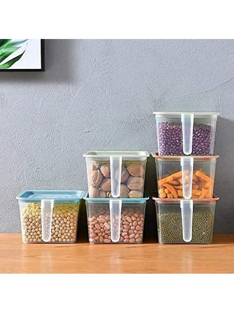     			Flyhomes Plastic Multicolor Multi-Purpose Container ( Set of 1 )