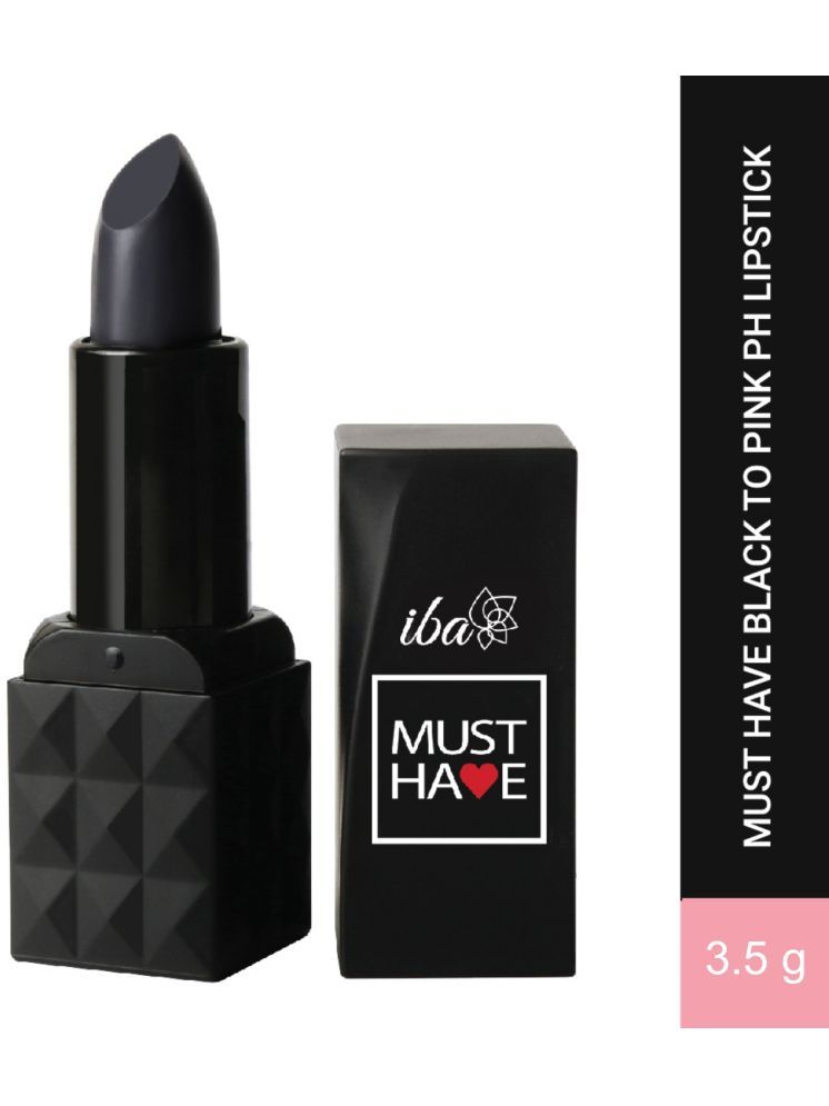     			Iba Must Have Black to Pink PH Lipstick, 3.5g , Moisturizing & Long Lasting, (Pack of 1)