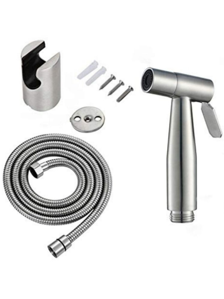     			Ketch SS-304 Jacko Health Faucet with Set Stainless Steel Jet Sprays