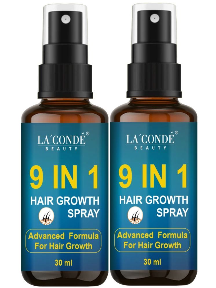     			La'Conde 9in1 HairGrowthSpray Hair Serum 30 mL Pack of 2