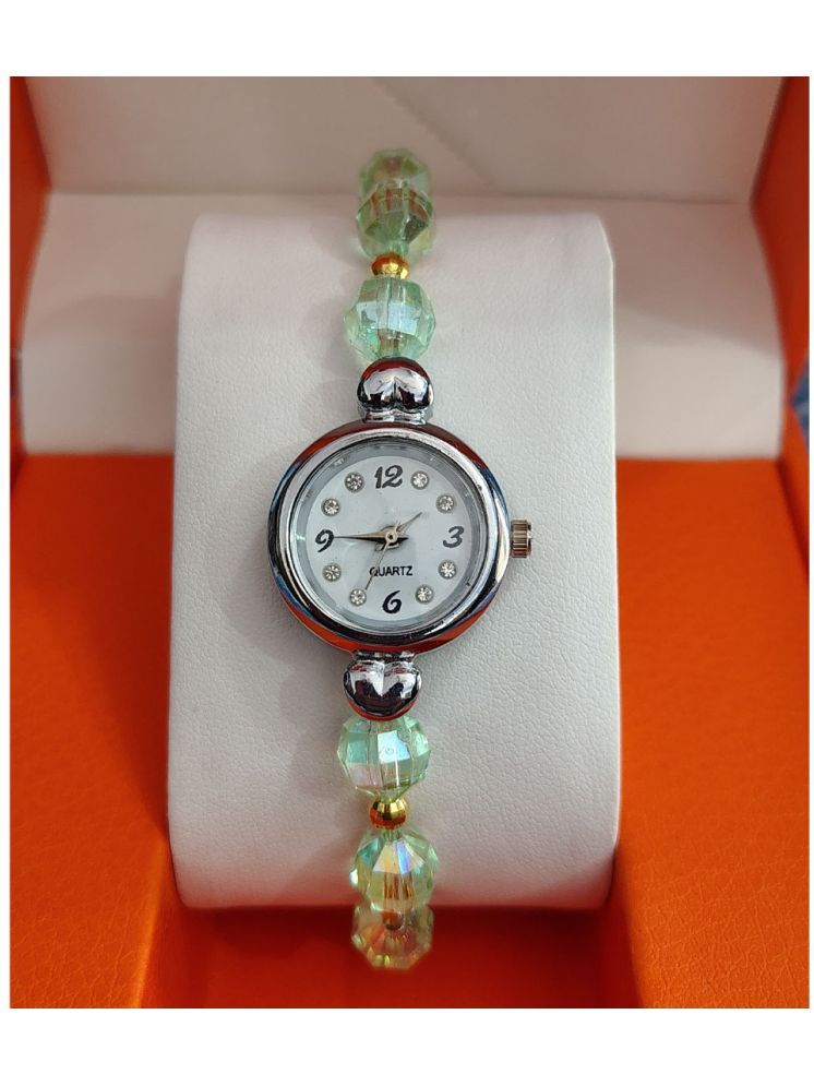     			MARKRIN Silver Plastic Analog Womens Watch