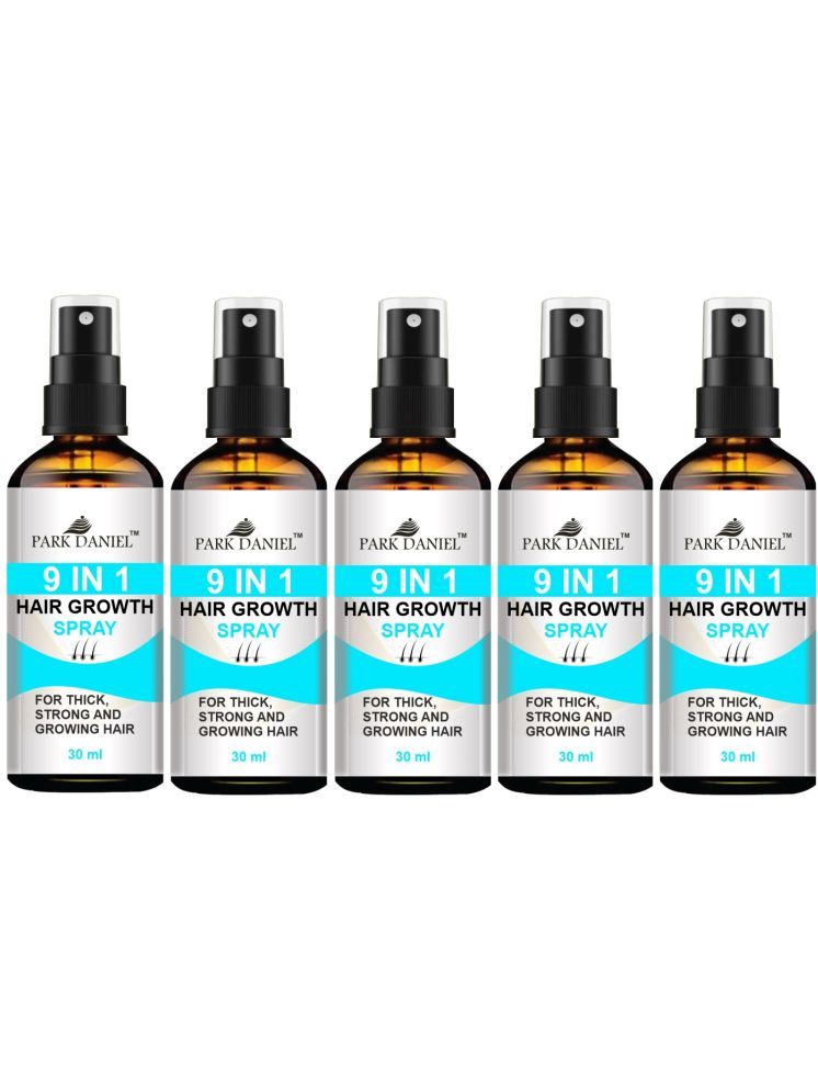     			Park Daniel 9in1 HairGrowthSpray Hair Serum 30 mL Pack of 5