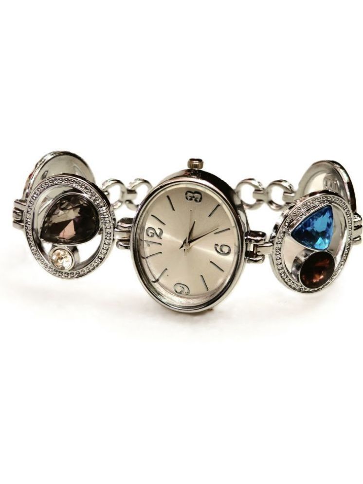     			Rhonium Multicolor Metal Analog Womens Watch