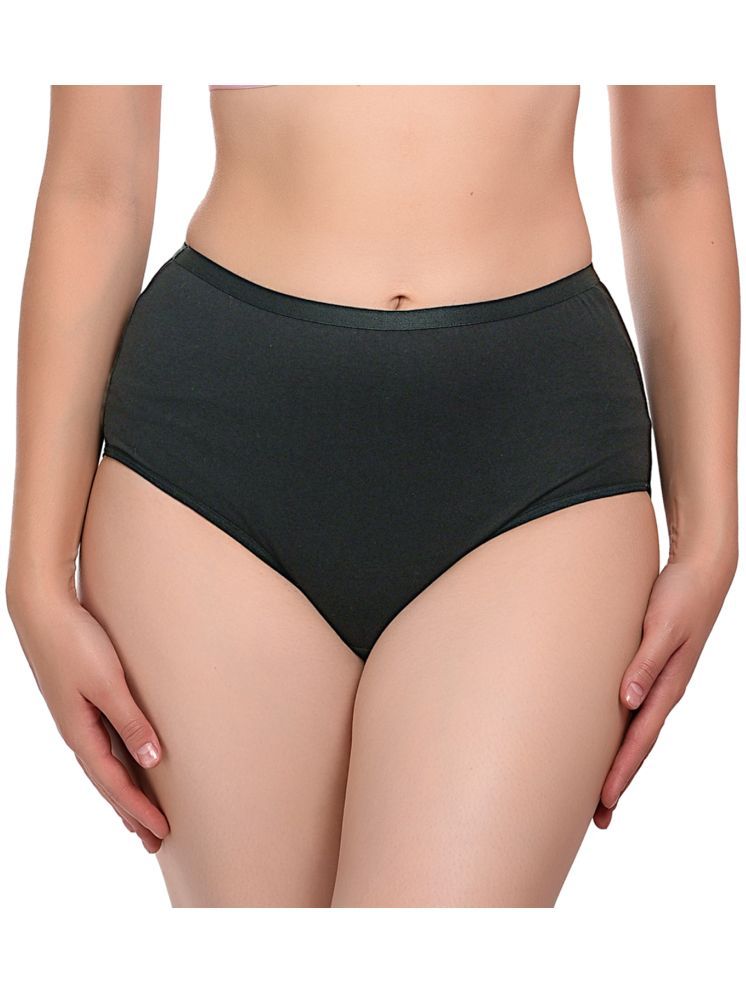     			Madam Pack of 1 Cotton Briefs For Women ( Dark Grey )