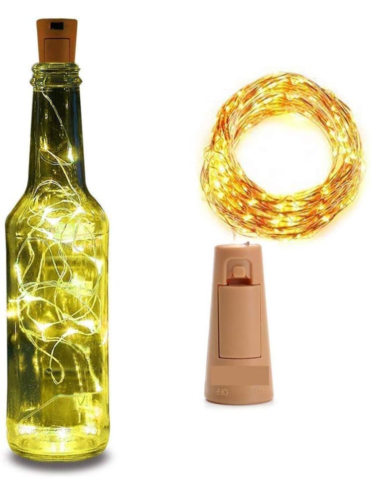     			ZESTRUM Gold 3M Cork light ( Pack of 1 )