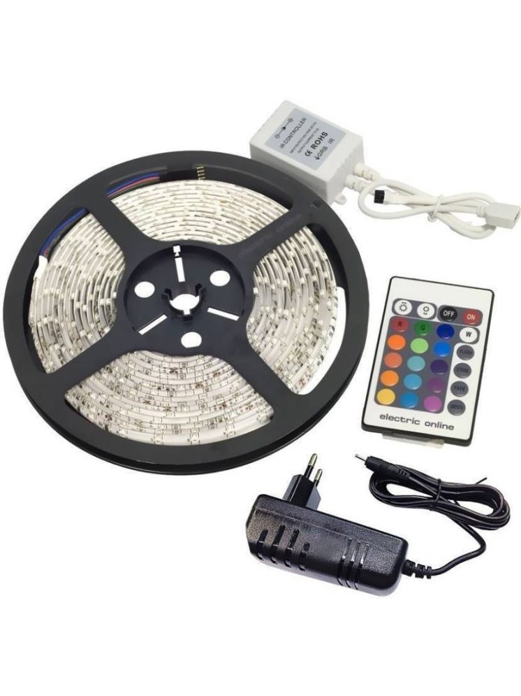     			ZESTRUM Multicolor 5M LED Strip ( Pack of 1 )